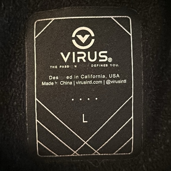 Virus Black Pullover - Picture 6 of 8